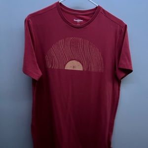Red sunset shirt from Goodfellow and co